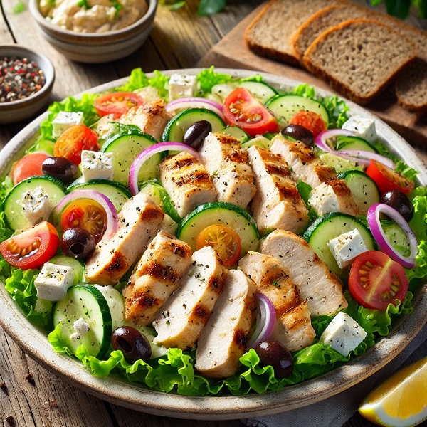 مواد لازم و طرز تهیه سالاد مرغ