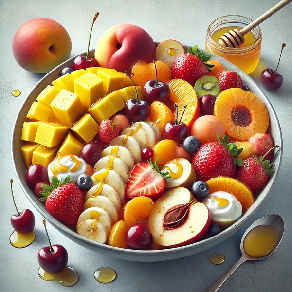 مواد لازم و طرز تهیه سالاد میوه تابستانی