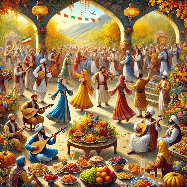 سفره جشن مهرگان