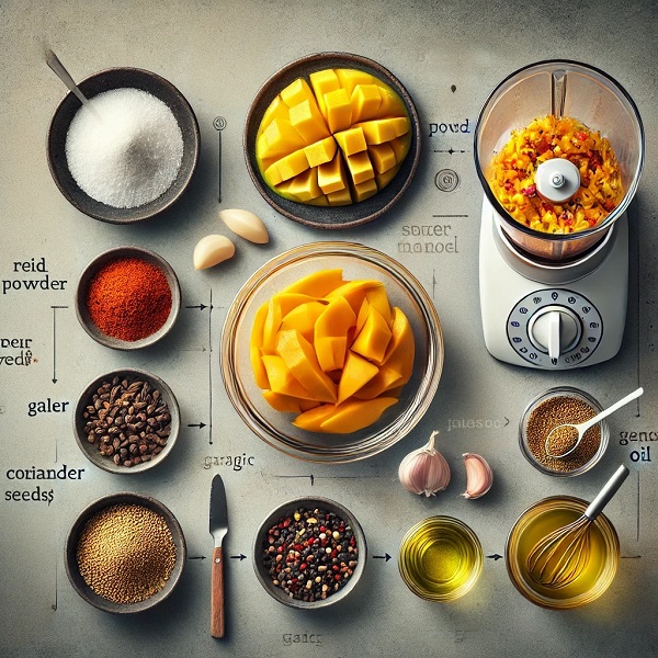 طرز تهیه ترشی انبه