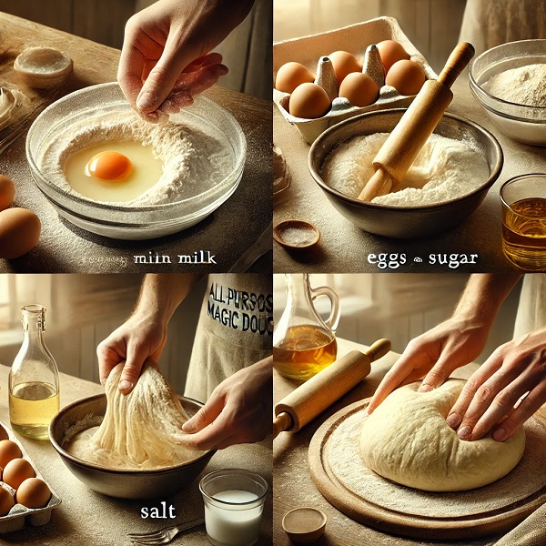 طرز تهیه خمیر چادویی همه کاره