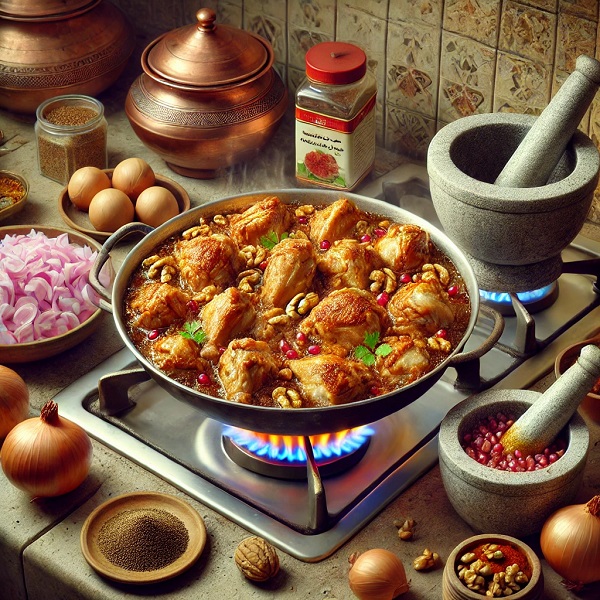 طرز تهیه خورشت فسنجان رشتی