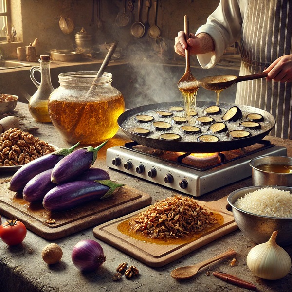 طرز تهیه فسنجان با بادمجون
