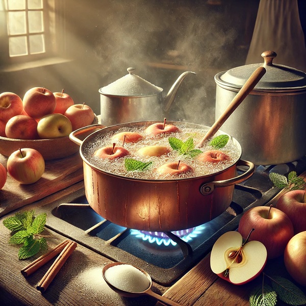 طرز تهیه مربای سیب