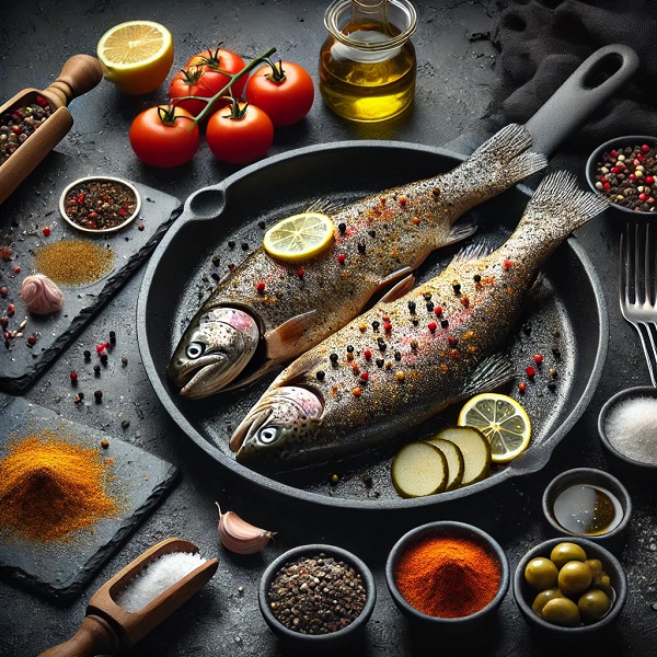 طرز تهیه ماهی سرخ کرده شب عید