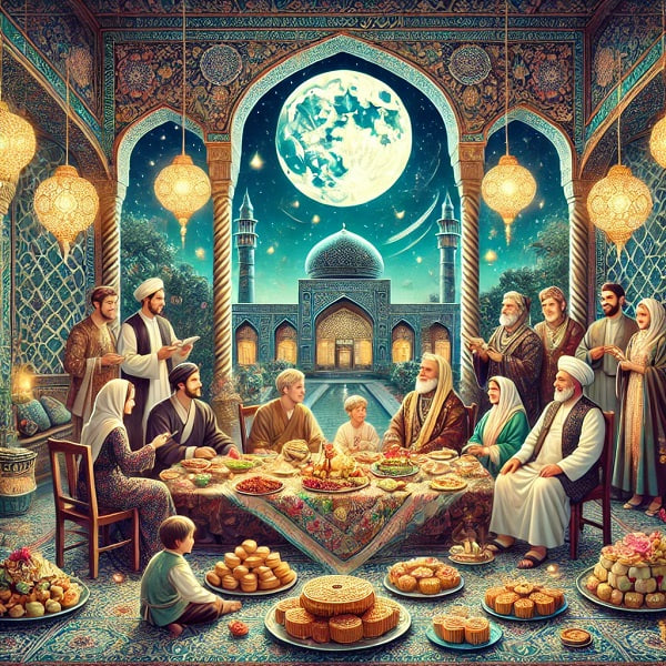 آیین برگزاری جشن میانه