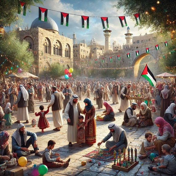 عید فطر در کشور فلسطین