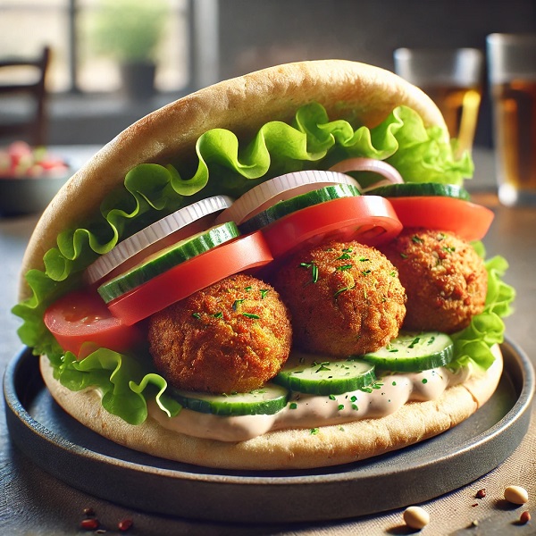 مواد لازم و طرز تهیه فلافل ساندویچی مواد لازم و طرز تهیه فلافل ساندویچی