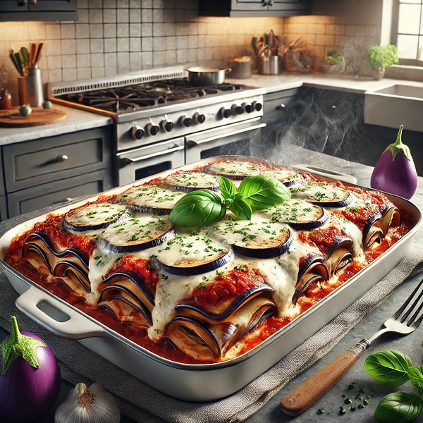 مواد لازم و طرز تهیه لازانیا بادمجان