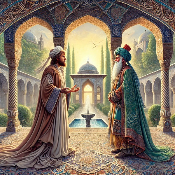 ماجرای آشنایی مولوی با شمس 