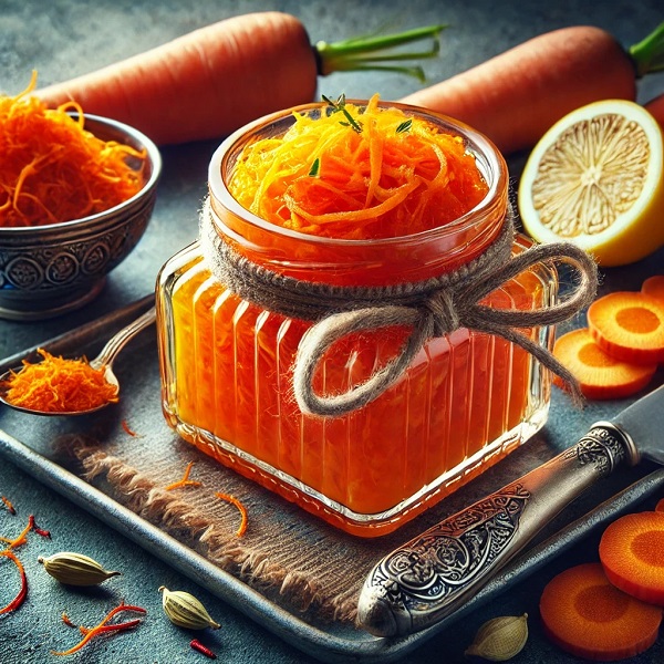 مواد لازم و طرز تهیه مربای هویج مواد لازم و طرز تهیه مربای هویج