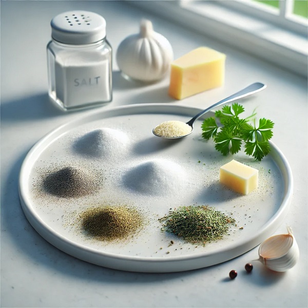 مواد لازم ادویه برای طعم دار کردن مرغ