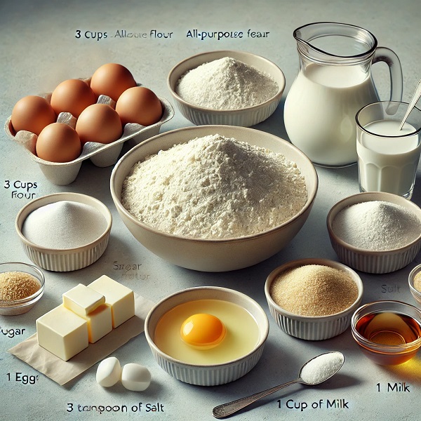 مواد لازم خمیر جادویی همه کاره