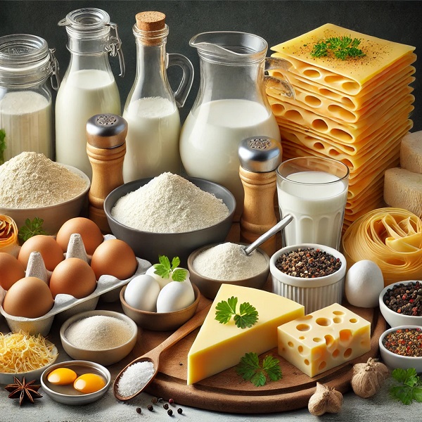 مواد لازم سس بشامل لازانیا