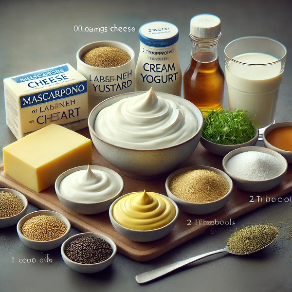 مواد لازم سس لازانیا گوشت و قارچ با سس پنیری