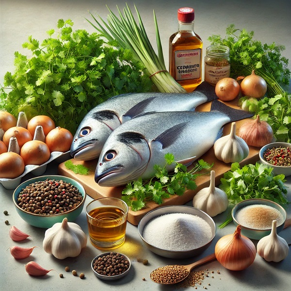 مواد لازم قلیه ماهی