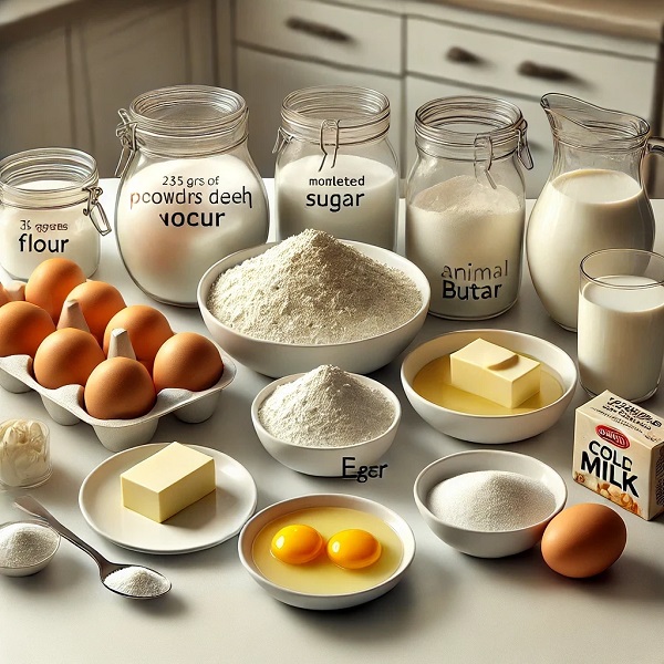 مواد لازم پیراشکی کرمدار خانگی