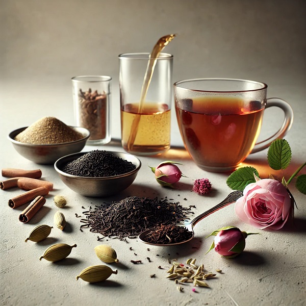 مواد لازم چای هل