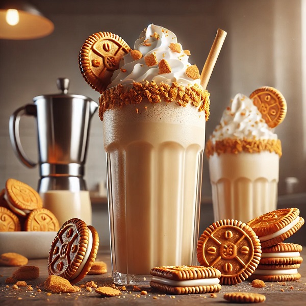 میلک شیک بیسکوئیت لوتوس