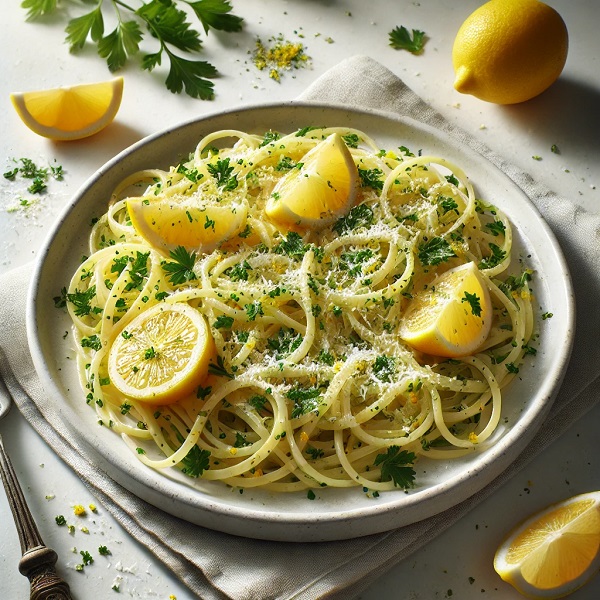 مواد لازم و طرز تهیه پاستا جعفری و لیمو