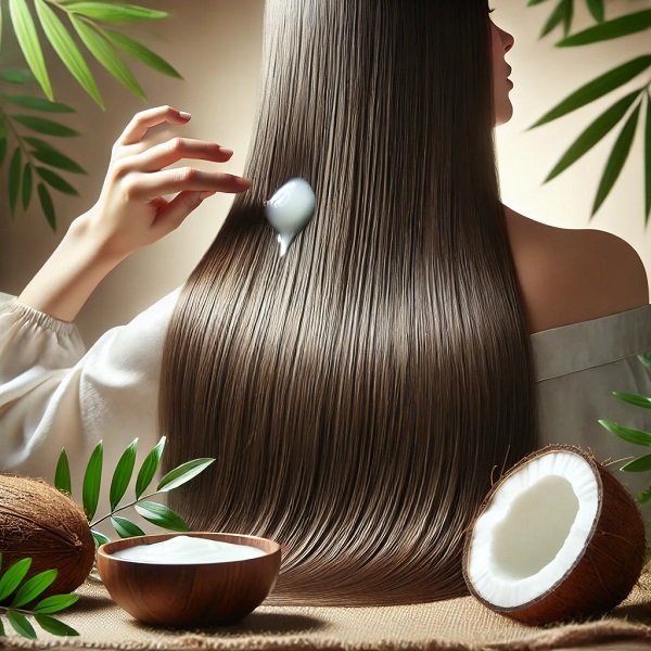 افزایش رشد مو با روغن نارگیل