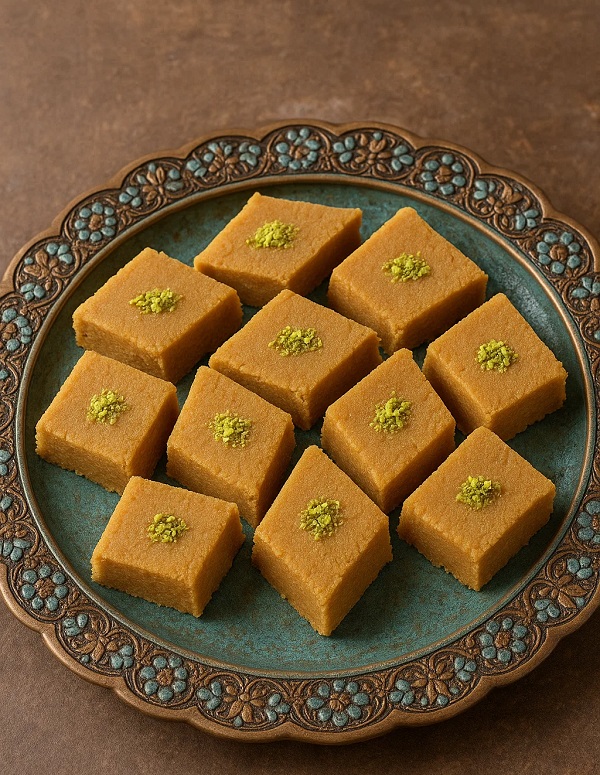 مواد لازم و طرز تهیه حلوا زنجبیل تبریز