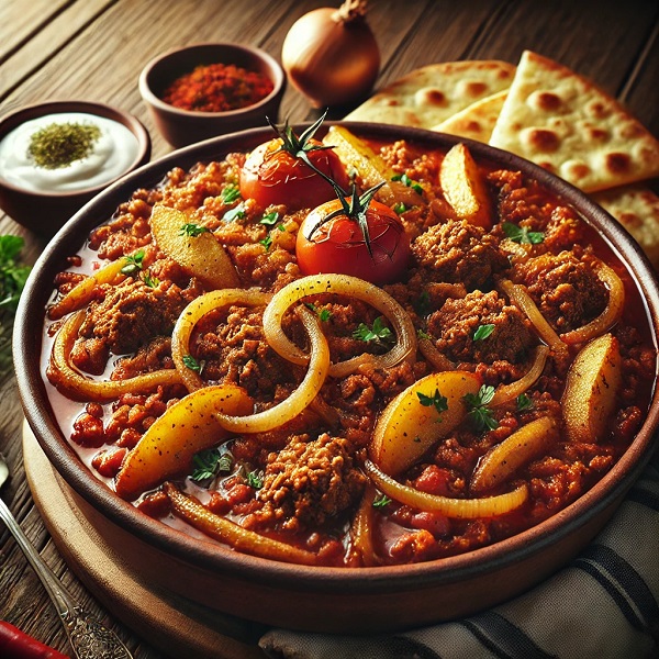 مواد لازم و طرز تهیه خوراک گوشت چرخ کرده