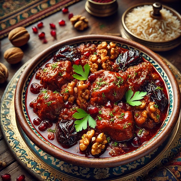 مواد لازم و طرز تهیه خورشت آلو گردو مواد لازم و طرز تهیه خورشت آلو گردو