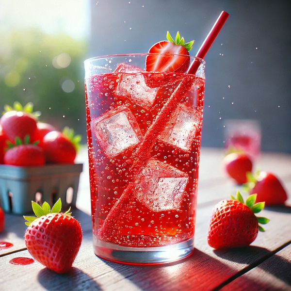 مواد لازم و طرز تهیه شربت توت فرنگی