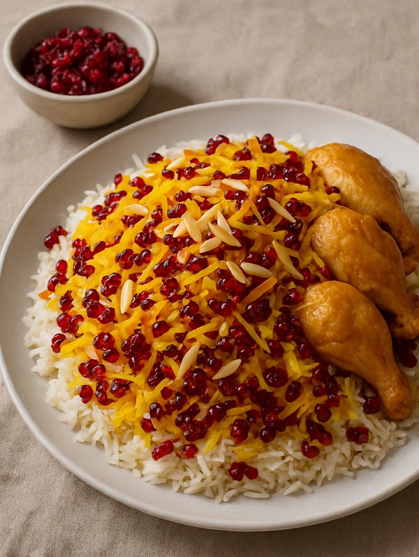 مواد لازم و طرز تهیه شیرین پلو