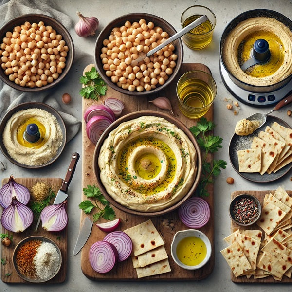 طرز تهیه حمص