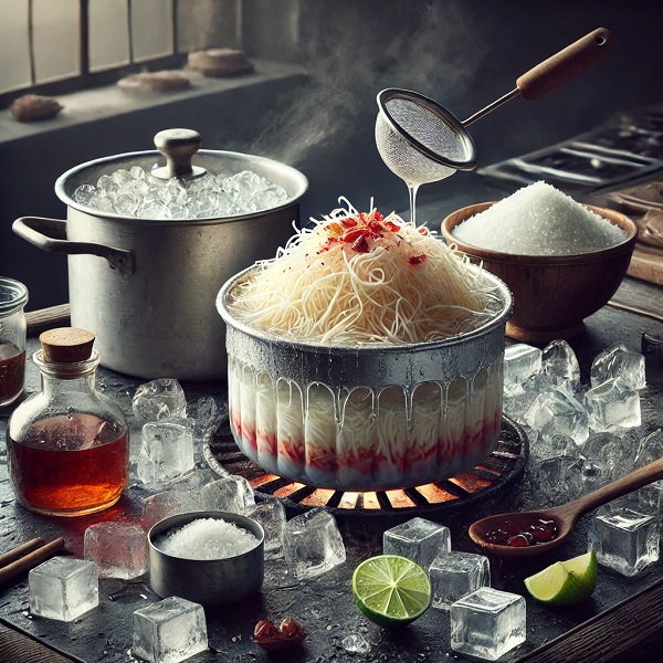 طرز تهیه فالوده