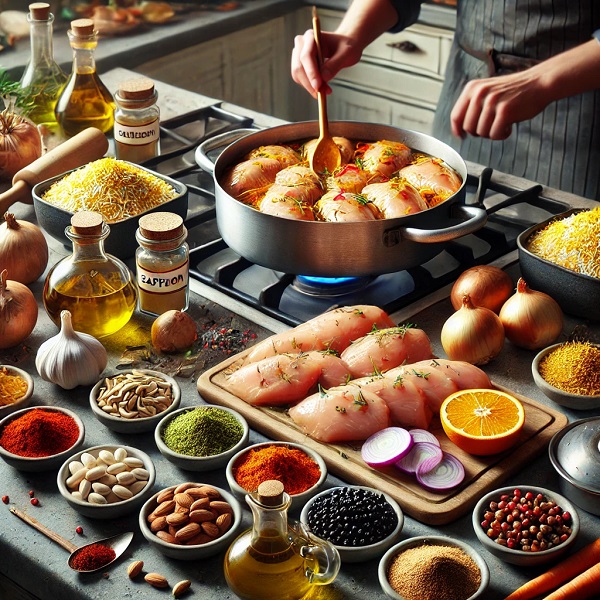 طرز تهیه مرصع پلو