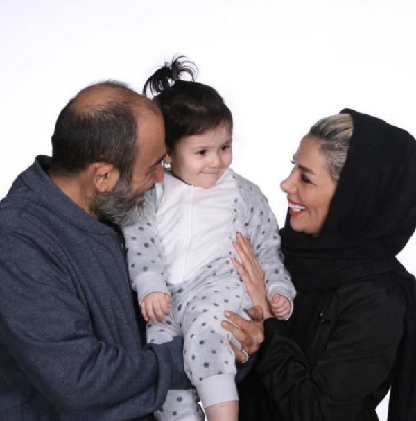 عکس خانوادگی مهران غفوریان
