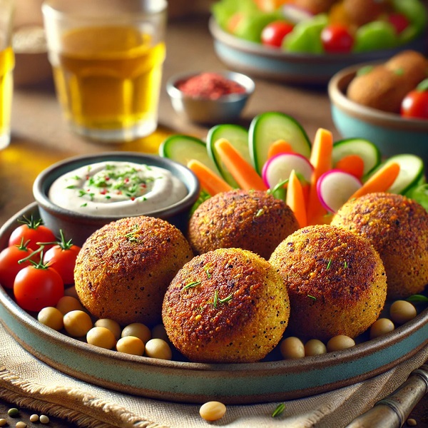 مواد لازم و طرز تهیه فلافل لپه و سیب زمینی