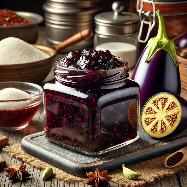 مواد لازم و طرز تهیه مربا بادمجان مواد لازم و طرز تهیه مربا بادمجان