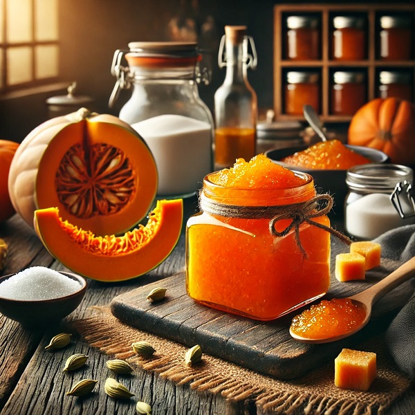 مواد لازم و طرز تهیه مربا کدو حلوایی مواد لازم و طرز تهیه مربا کدو حلوایی