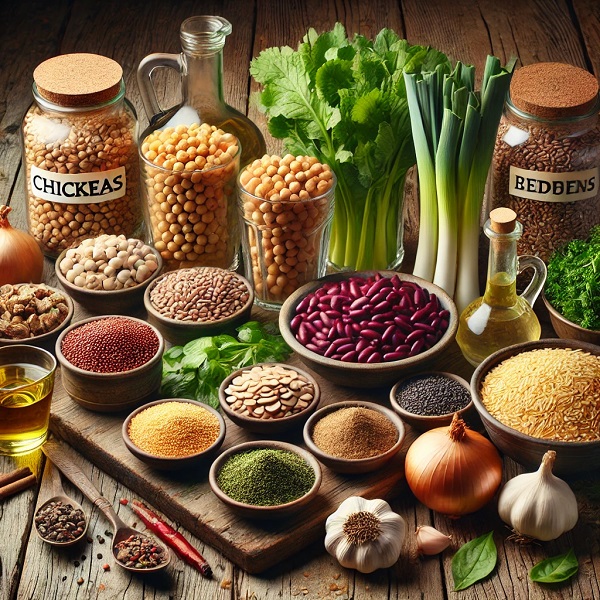 مواد لازم آش جو