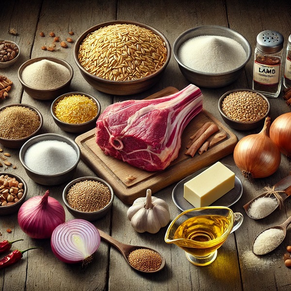 مواد لازم حلیم سنتی