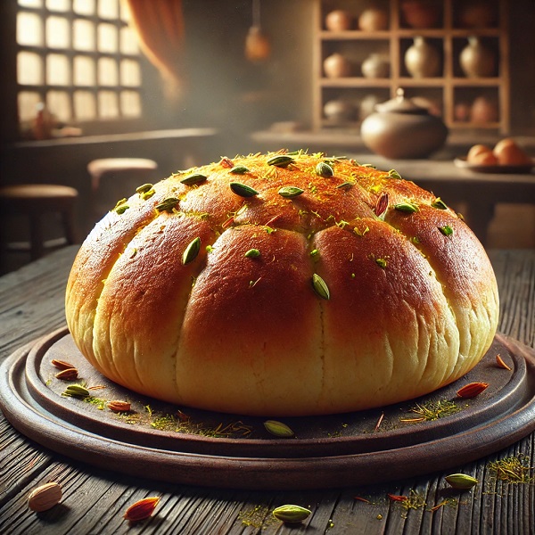 مواد لازم و طرز تهیه نان شیرمال