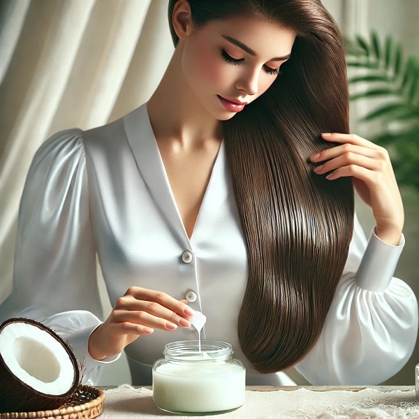 روغن نارگیل برای نرم کردن مو