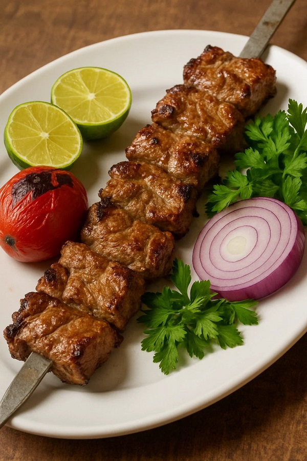 مواد لازم و طرز تهیه کباب چنجه