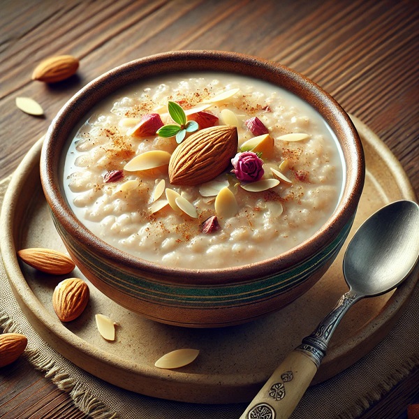 مواد لازم و طرز تهیه حریره بادام