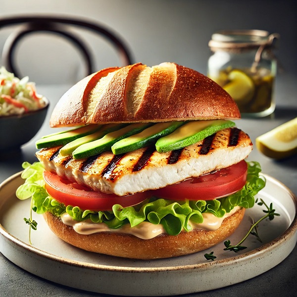 مواد لازم و طرز تهیه ساندویچ فیله مرغ