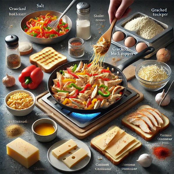 طرز تهیه اسنک مرغ