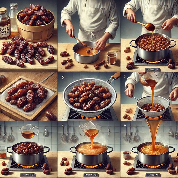 طرز تهیه شیره خرما