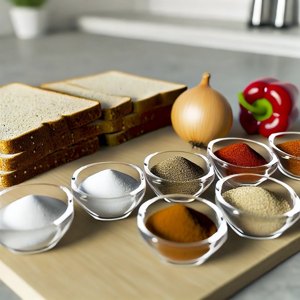 مواد لازم ادویه اسنک مرغ