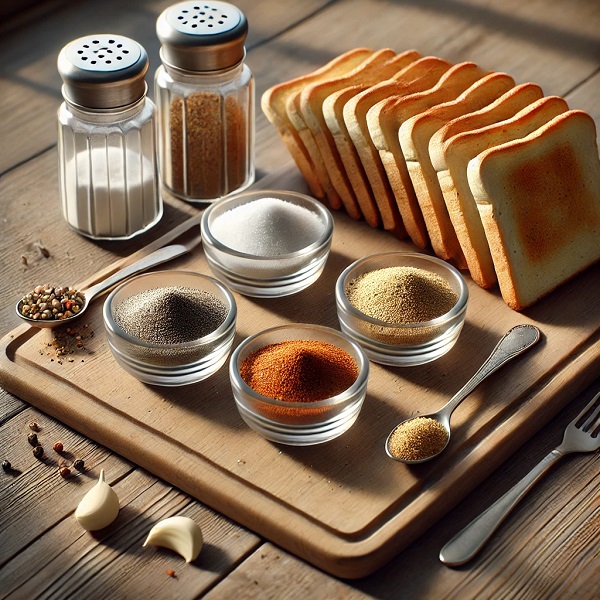 مواد لازم ادویه اسنک ژامبون