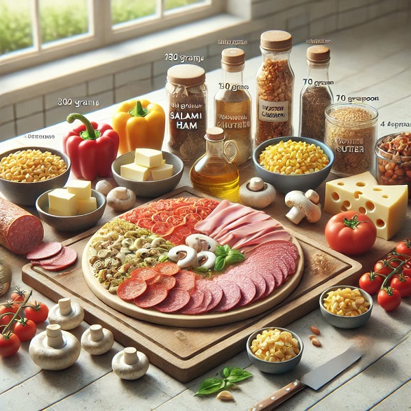مواد لازم اسنک ساده