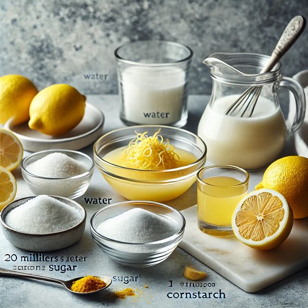 مواد لازم سس لیمو